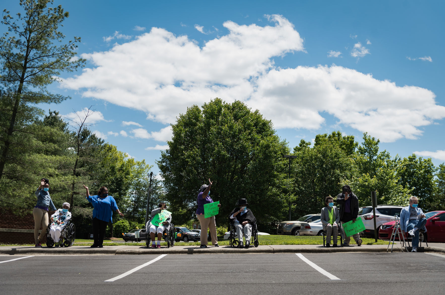 Forest Heights Senior Living Parade during COVID19